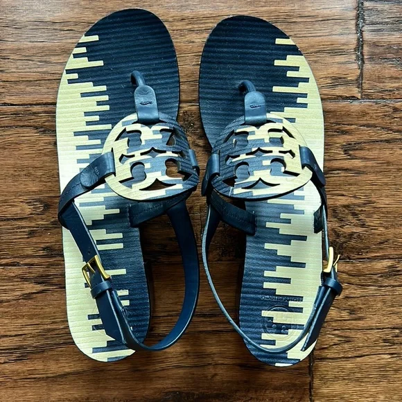 Tory Burch Shoes Tory Burch Miller Ankle Strap Sandal Sz 85